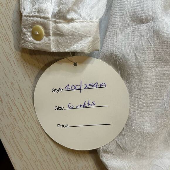 Baby Baptism/Christening 3 Piece Set - NWT - Picture 6 of 7